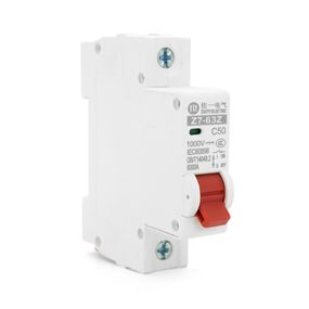 Автоматический выключатель DC ZUOYI Z7-63Z 1P C50 DC250-1000V, 50A, 6kA
