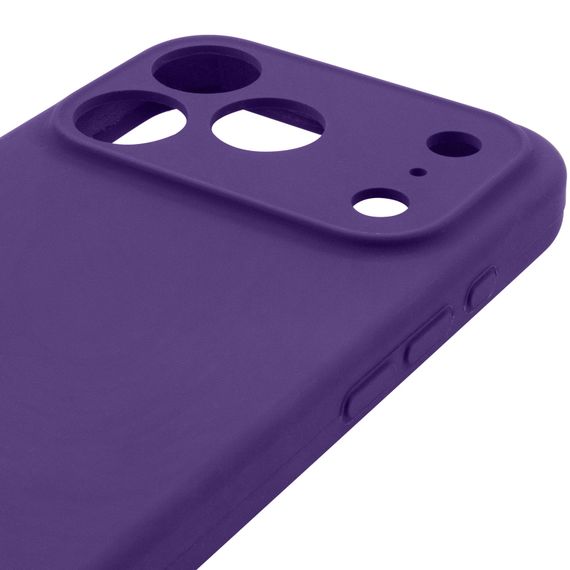 Чохол Silk Full Camera Protective (AA) NO LOGO для Apple iPhone 17 Pro / 18 Pro (6.3") Фіолетовий / Amethyst | Зображення 3
