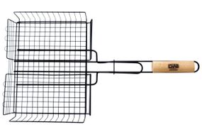 Решетка-гриль высокий борт с антипригарным покрытием (56x31x24x5,5см) СИЛА