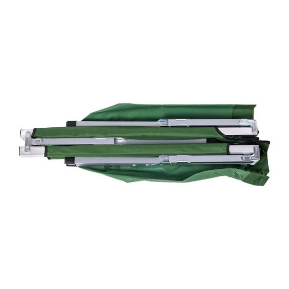 Лежак розкладний туристичний 190х70х44 см похідна розкладачка складна Зелена SJ-0021 | Зображення 8