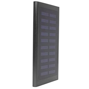 Power bank 20000mAh із сонячною панеллю Solar Charger Чорний