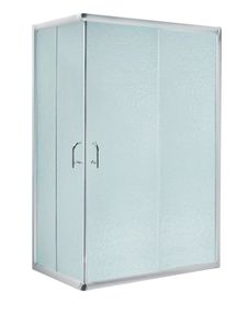 Душова кабіна Lidz Latwa Wawel SC100x80.SAT.LOW.FR, прямокутна, скло Frost 5 мм без піддону