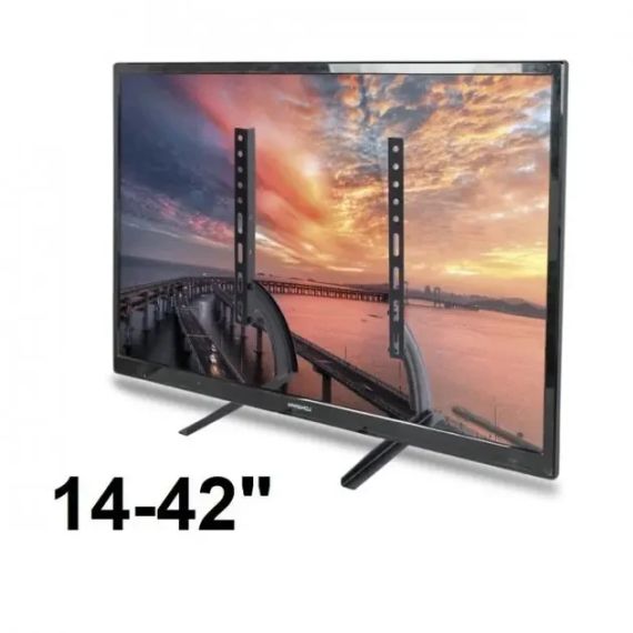 Кронштейн для телевизора на стол V-Star D701 TV01 14"-42" подставка для телевизора (1008927-Black) | Зображення 1