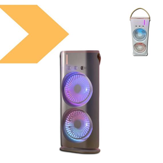 Настільний вентилятор з охолодженням та LED підсвічуванням XPRO RD-1818 (45263-RD-1818_406) | Зображення 7
