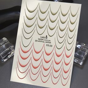 Слайдер для френча Mi FR09 на водяній основі (7x10см)