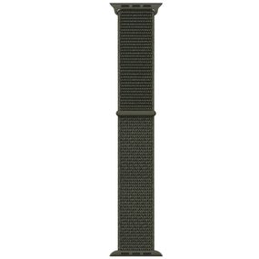 Ремешок Nylon для Apple Watch 38/40/41/42mm(ser.10) Зеленый / Cargo Khaki