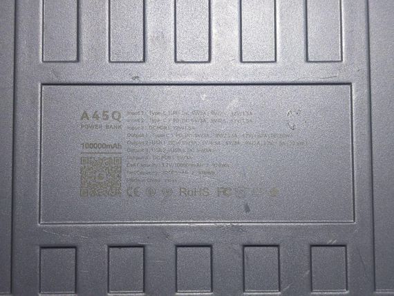 Повербанк Konfulon a45q 100000 mah 22.5w бу | Зображення 7