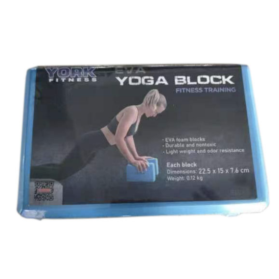 Блок для йоги York Fitness блакитний | Зображення 3