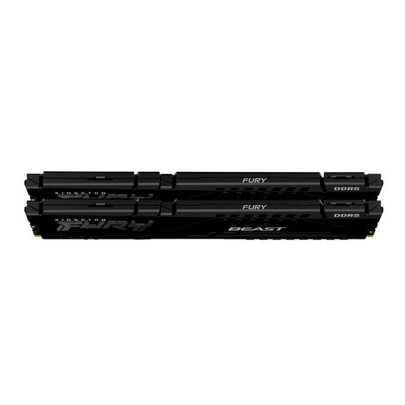 Модуль пам'яті для комп'ютера DDR5 16GB (2x8GB) 5200 MHz Beast Black Kingston Fury (ex.HyperX) (KF552C36BBEK2-16) | Зображення 3