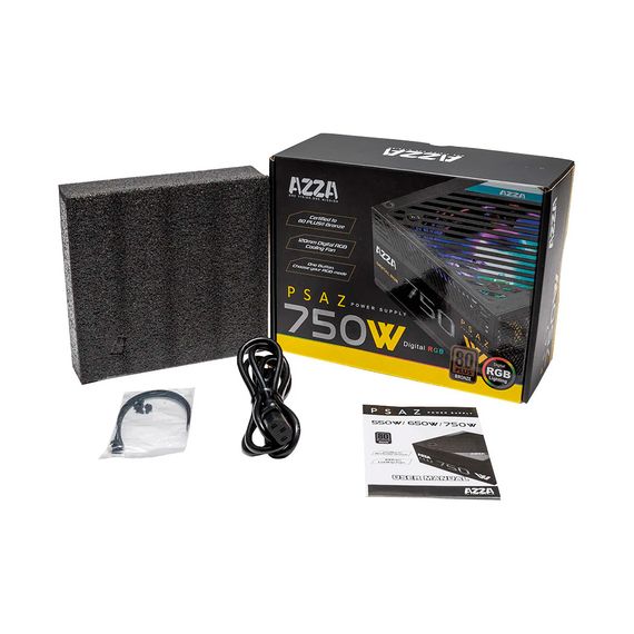 Блок живлення Azza 750W (PSAZ-750W ARGB) | Зображення 4