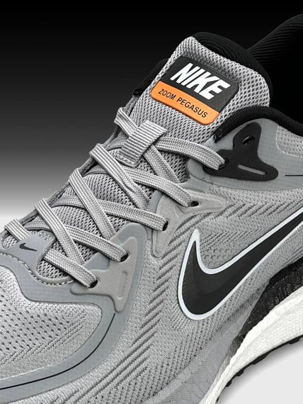 Кросівки Air Zoom Pegasus Grey Black весна / літо / осінь A4018 42 26,5 | Зображення 7