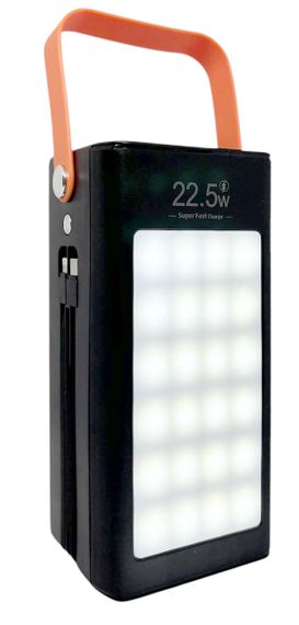 Power Bank 80000 mAh 22,5 W Tungil Y108 реальна ємність швидка зарядка QC3.0 зовнішній акумулятор з ліхтарем та дисплеєм павербанк | Зображення 2