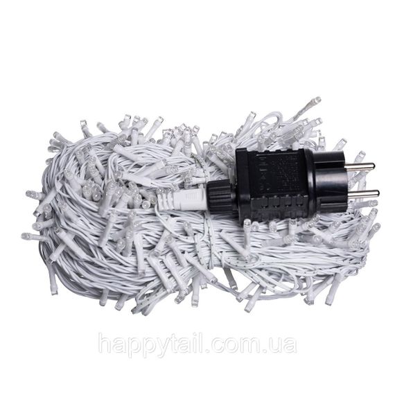 Гірлянда Різдвяна фея вулична 50 м 500 LED білий провід Синій CF500L50MWBL
