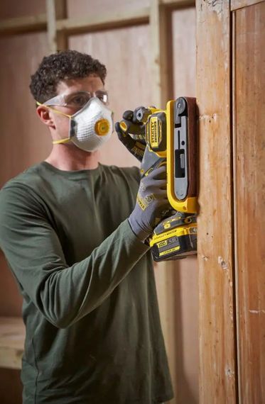 Шліфмашина стрічкова акумуляторна Stanley FATMAX без АКБ та ЗП SFMCW223B | Зображення 3