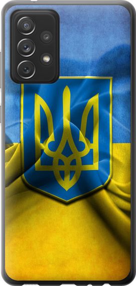 Чехол на Samsung Galaxy A72 A725F Флаг и герб Украины 1 "375u-2247-17620"