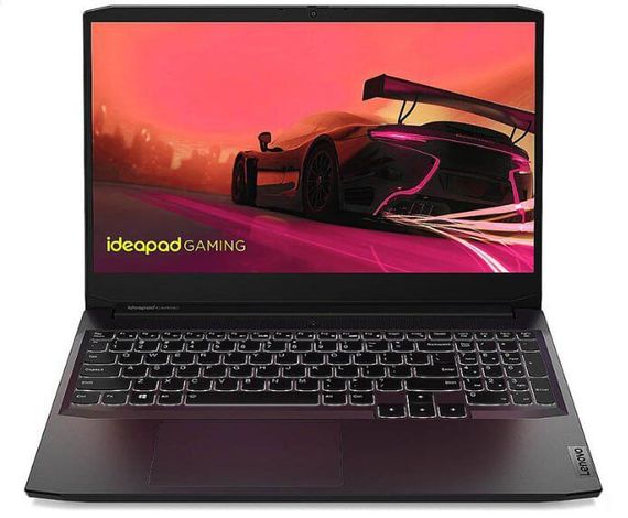 Игровой ноутбук Lenovo IdeaPad Gaming 3 15ACH6 / 15.6" (1920x1080) IPS / AMD Ryzen 5 5600H (6 (12) ядер по 3.3 - 4.2 GHz) / 16 GB DDR4 / 512 GB SSD / nVidia GeForce RTX 3060, 6 GB GDDR6, 192-bit / WebCam б/у | Зображення 1