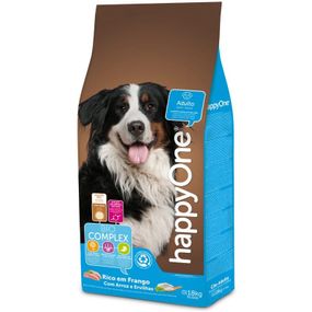 Сухой корм с курицей для собак Happy One Adult Dog, 18 кг