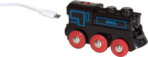 Моторизований поїзд BRIO World 33599 з акумулятором і USB-кабелем | Зображення 4