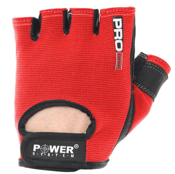 Рукавички для фітнесу Power System PS-2250 Pro Grip Red S | Зображення 3