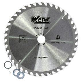 Werk 300х32 мм Диск пильний