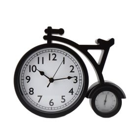 Настінні часы Bicycle черный 31х25 см
