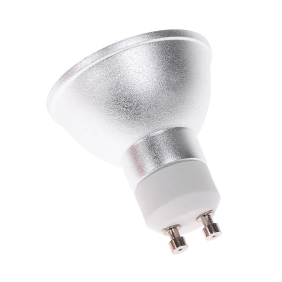 Лампа светодиодная LED 3.3W GU10 CW MR16 (LedLumen) 220V | Зображення 3