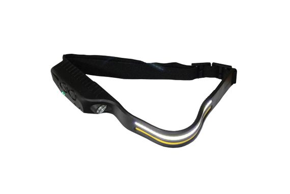 Налобний ліхтар LED HL2 5W 4000/6500K 1/2H 100/300L bat: 3.7V 1A IP54 Black Ny95001234 | Зображення 1