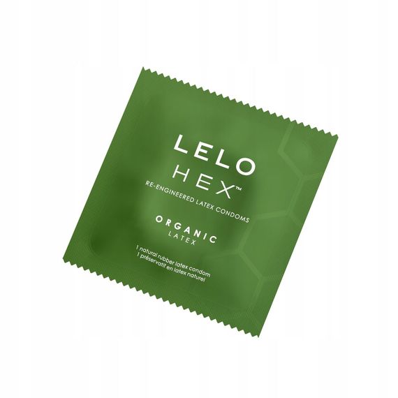 Презерватив LELO HEX Condoms Organic Sachet | Зображення 1