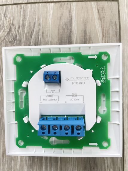 Механічний Терморегулятор для теплої підлоги in-therm RTC70 SL | Зображення 5