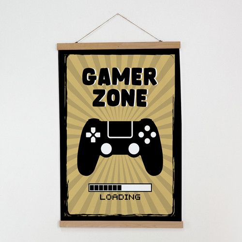 Тканинний постер на стіну Gamer zone 60х93 см (TPSR_22S055)