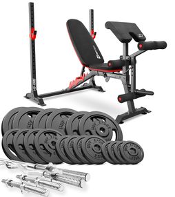 Набір STRONG 146кг з лавкою HS-1095