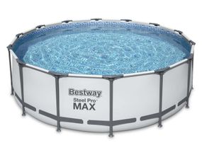 Басейн каркасний 18 в 1 Bestway 56438, 457 x 122 см + бульбашкова машина (DM-56438-17W1)