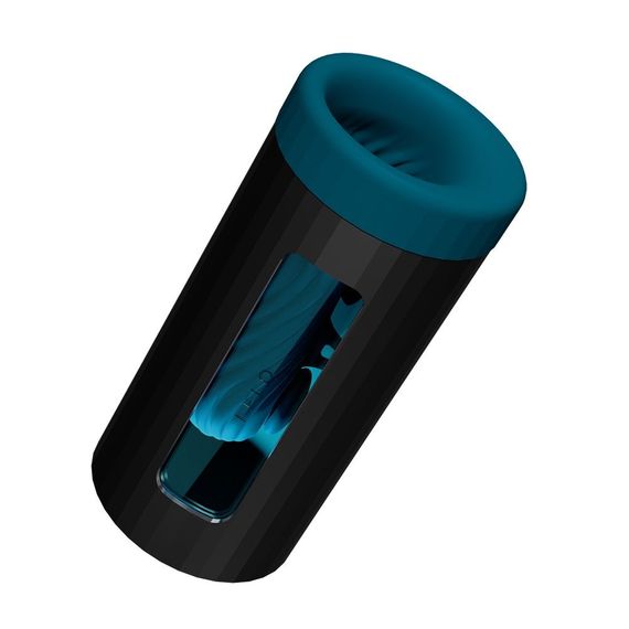 Смарт-мастурбатор LELO F1S V3 XL Teal, збільшений, 2 мотори, 8 режимів, стимуляція звуковими хвилями | Зображення 1