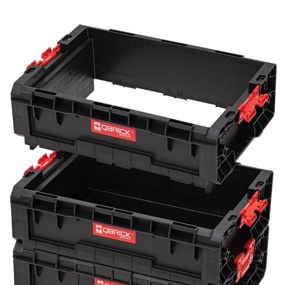 Відкритий ящик для інструментів, 18", 450x310x151, SYSTEM PRO Box Extender, SKRQPROBEX2CZAPG001, QBRICK | Зображення 1