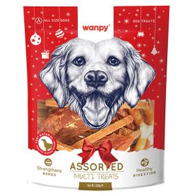 Лакомство для собак Wanpy Assorted Multi Treats ассорти из курицы 300 гр