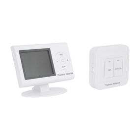 Нежный программируемый термостат Thermo Alliance ТА-2402RFWiFi радиоуправляемый с WiFi