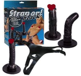Страпон Strap-on! Black sexstyle
