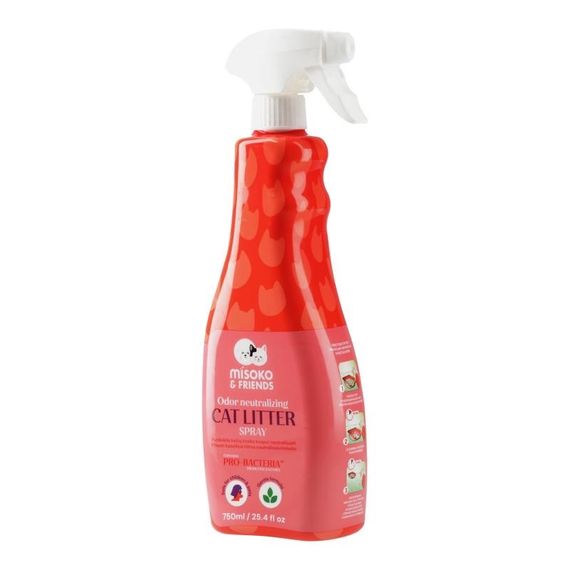 Нейтрализатор запахов от кошачьего туалета Misoko Odor Neutralizing, 750 мл | Зображення 1