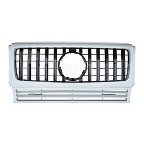 Решетка радиатора Mercedes Benz W463 15- (бело/чёрн.) GTR, AutoTechteile, 130 8876, 120 8852