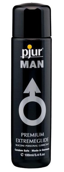 Густа силіконова змазка pjur MAN Premium Extremeglide 100 мл із тривалим ефектом, економна sexstyle