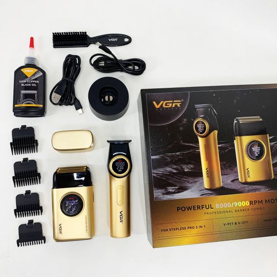 Комплект VGR 2 в 1 V-977 V-377 GOLD | Зображення 5