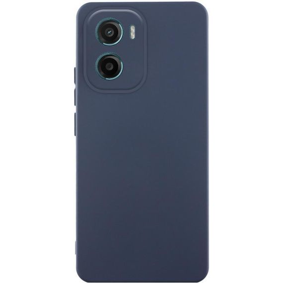 Чохол Silicone Cover Ummi Lakshmi Full Camera (AA) для Motorola Moto G05 / E15 4G Синій / Midnight Blue