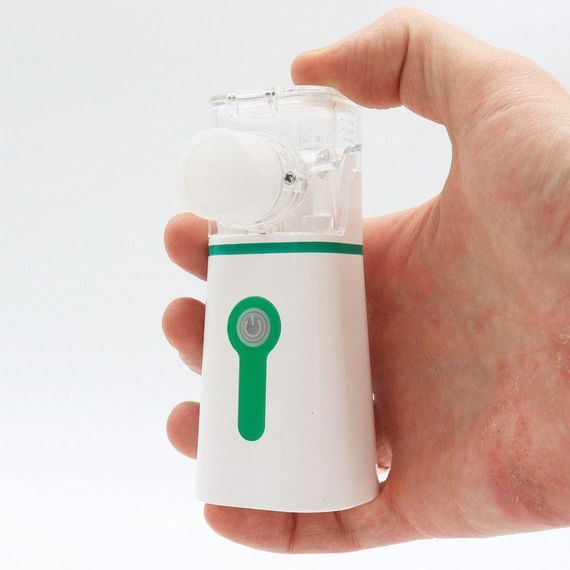Ультразвуковий інгалятор від батарейок та від USB, M 202 / Портативний небулайзер / Ручний інгалятор для дітей | Зображення 7