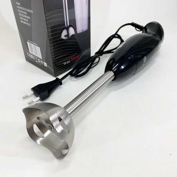 Блендер занурювальний ручний з чашею DOMOTEC MS-5102 400 W, Красивий занурювальний блендер для дому | Зображення 7