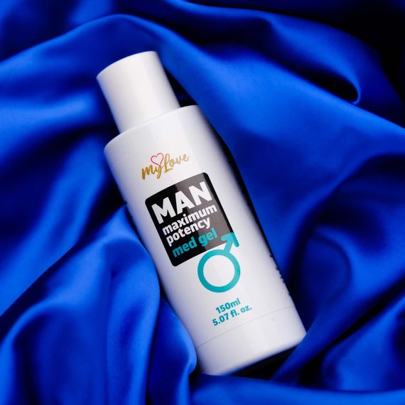 Інтимний гель-лубрикант для чоловіків - MyLove Man Maximum Potency Med Gel, 150 мл | Зображення 6