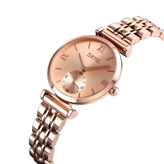 Skmei 9198RGRG-B Rose Gold-Rose Gold | Зображення 1
