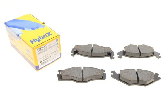Колодки гальмівні передні Seat Cordoba Ibiza 93-02 VW Caddy 82-92 Golf 82-99 Passat B2-B4 79-92 22-0045-1