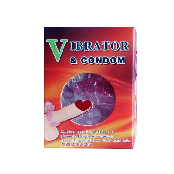 Виброкольцо+презерватив VIBRO sexstyle | Зображення 1