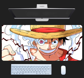 Ігрова поверхня для мишки з Аніме принтом "Ван Піс / One piece" Монкі Д. Луффі 800*300*3 мм 0123