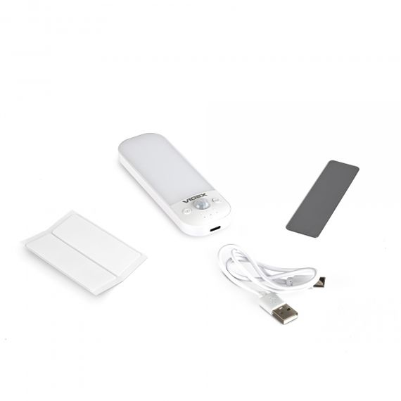 LED Світильник акумуляторний з датчиком руху VIDEX VL-NL014W-S | Зображення 9